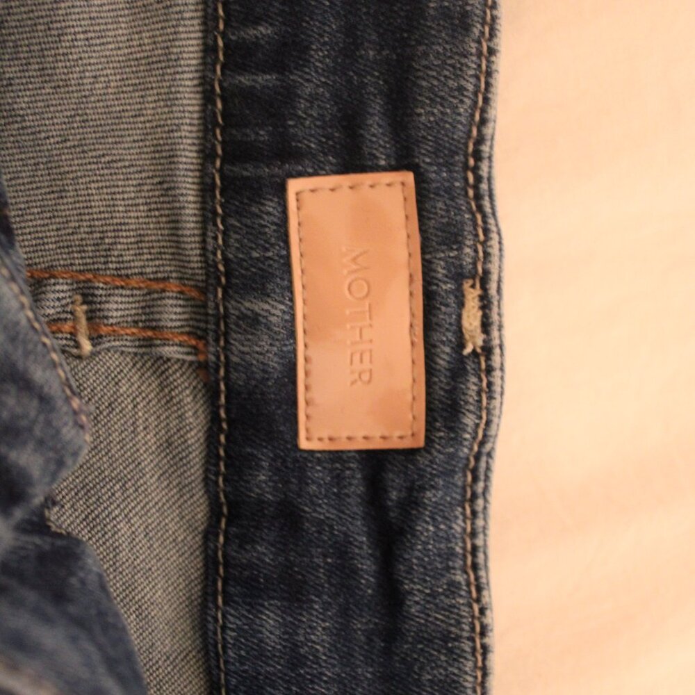 MOTHER High Rise Blue Jeans - Picture 10 of 10